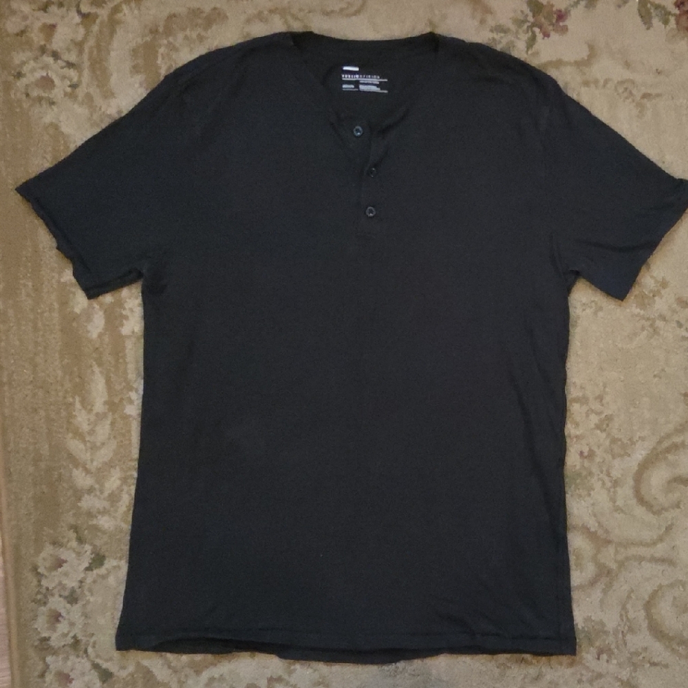 Public Opinion Classic Black Polo Shirt Medium
